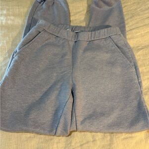 Cozy  Joggers in light blue/glitter size S with pockets